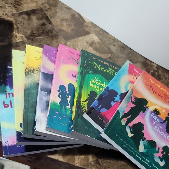 Disney The Never Girls Lot of 8-Books Set by Kiki Thorpe Fairy's World Series - Picture 5 of 5